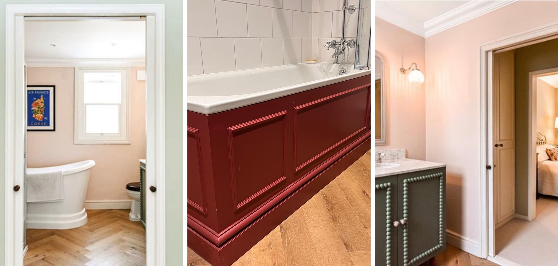Renovated bathrooms
